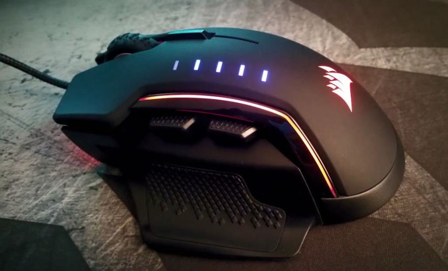 Corsair Glaive RGB - второе место в рейтинге лучших игровых мышей