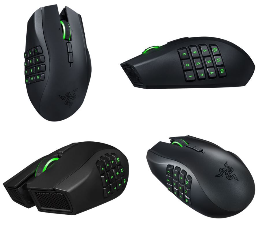 Razer Naga Epic Chroma - третье место среди лучших ММО-мышек
