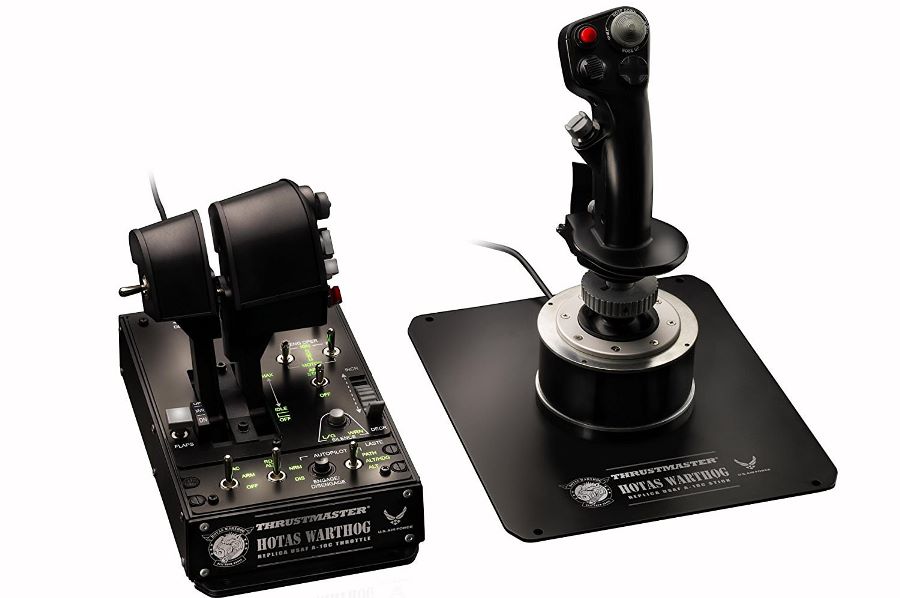 Thrustmaster Warthog - лучший джойстик для авиа симуляторов
