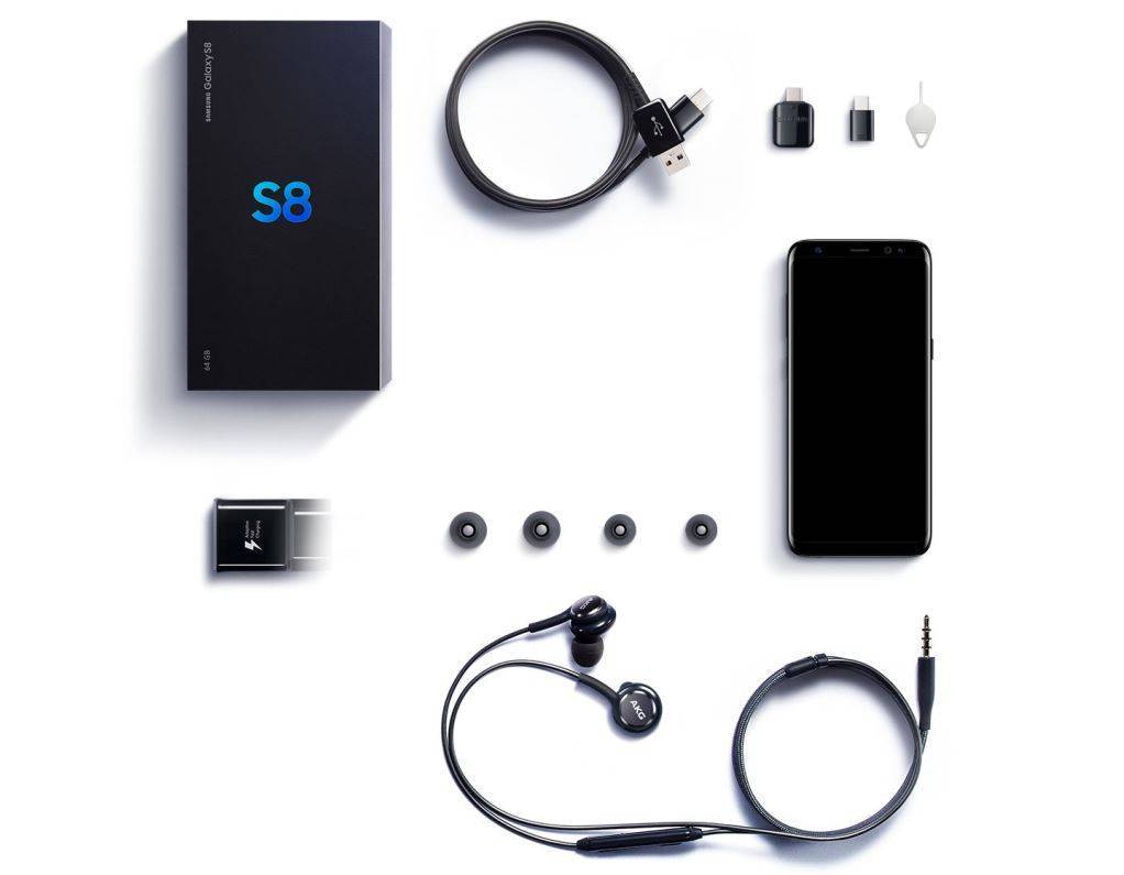 Распаковка Sasmsung Galaxy S8