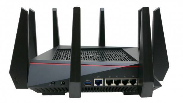 Обзор сетевого маршрутизатора Asus RT AC5300 фотография usb портов