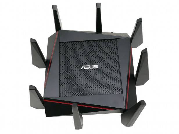 Обзор маршрутизатора Asus RT-AC5300 фотография сверху