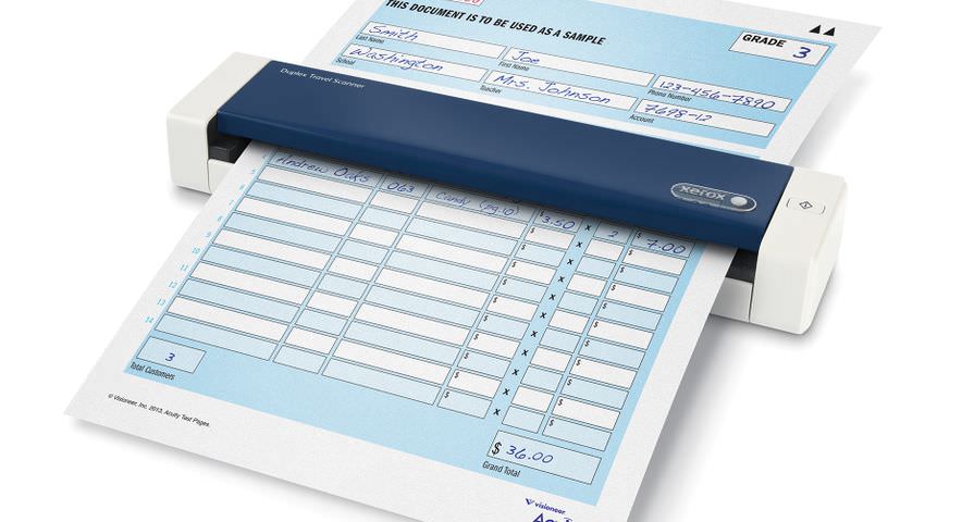 Xerox Duplex Travel Scanner