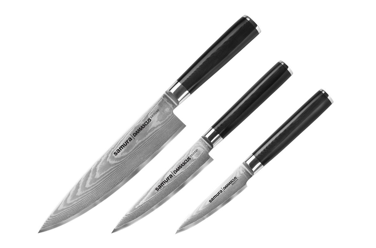 Поварская тройка Samura Damascus