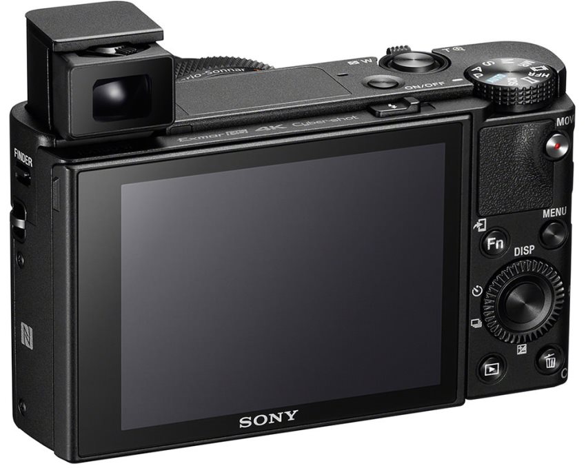 Sony RX100 VI - дисплей