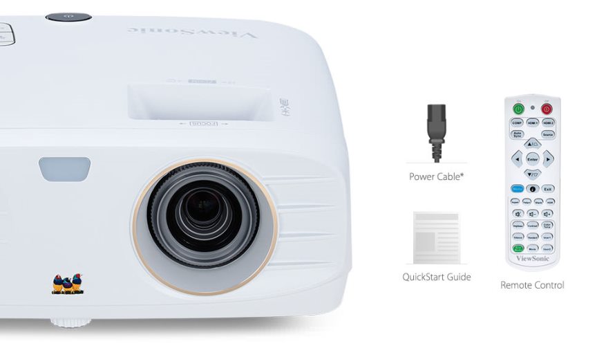 ViewSonic PX727-4K – комплект поставки