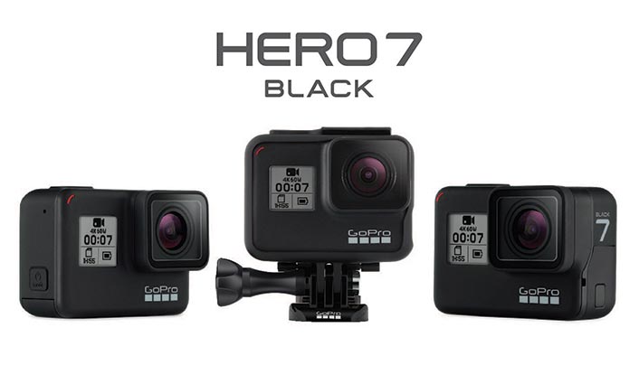 GoPro Hero7 Black  лидер среди экшн-камер.
