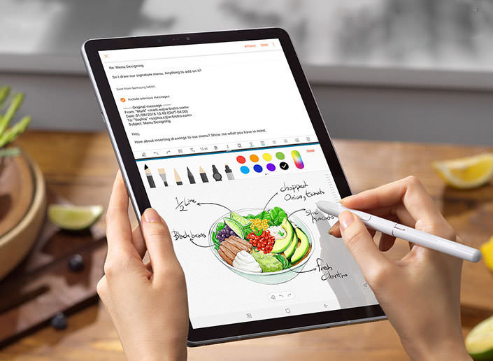 Производительность и удобство работы Samsung Galaxy Tab S4