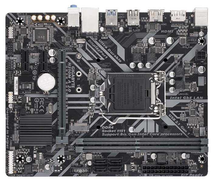 GIGABYTE H310M A 2.0