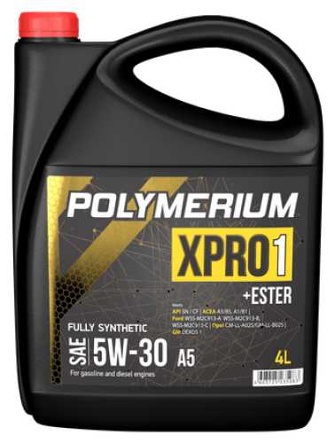 Polymerium Полимериум) XPRO1 5W30 A5 FORD