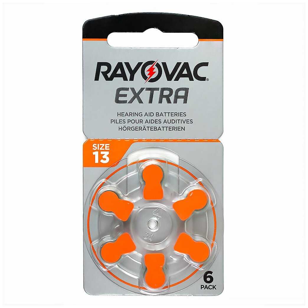 RAYOVAC Extra ZA13 BL-6