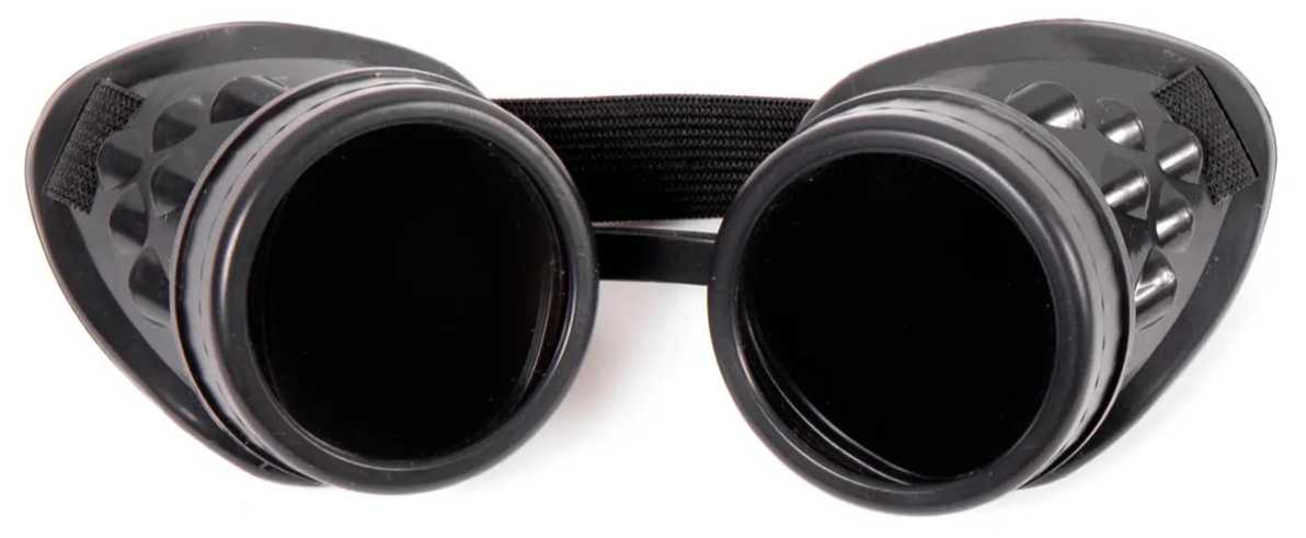 WELD Очки газосварщика круглые BLACK OPTI