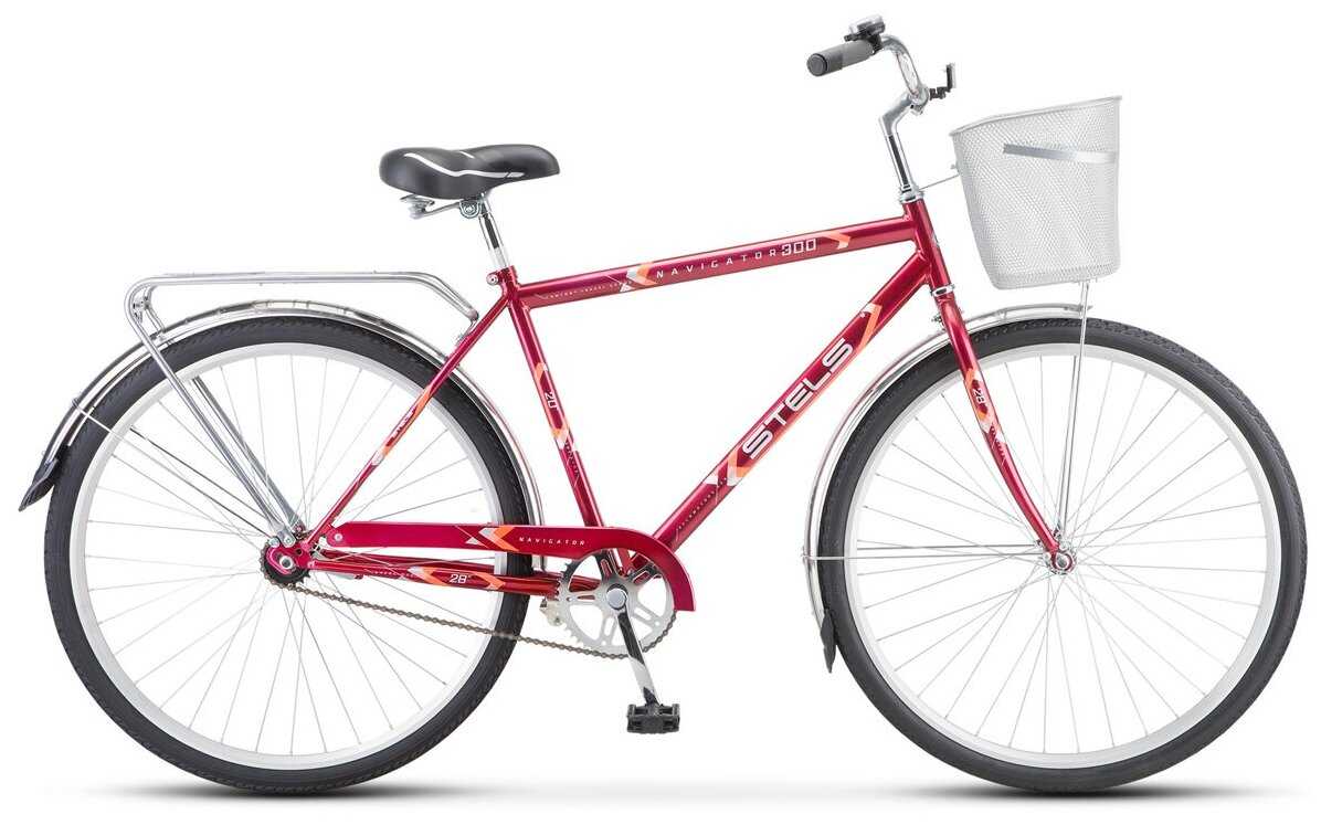 Stels Navigator-300 Gent 28" Z010 20" Малиновый
