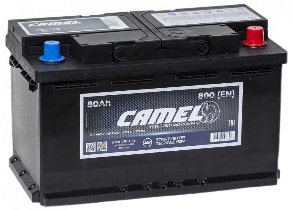 Camel AGM 80 А/ч (VRL4)