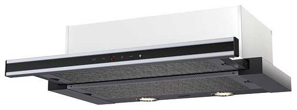Kronasteel Kamilla Sensor 600 inox/black glass