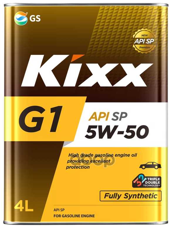 Kixx G1 5W-50 SP Plus 4 л