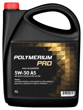 Polymerium PRO 5W-30 A5 SN 4L
