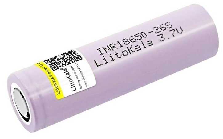 LiitoKala 26S Li-ion (1,2,3,4,5 шт)