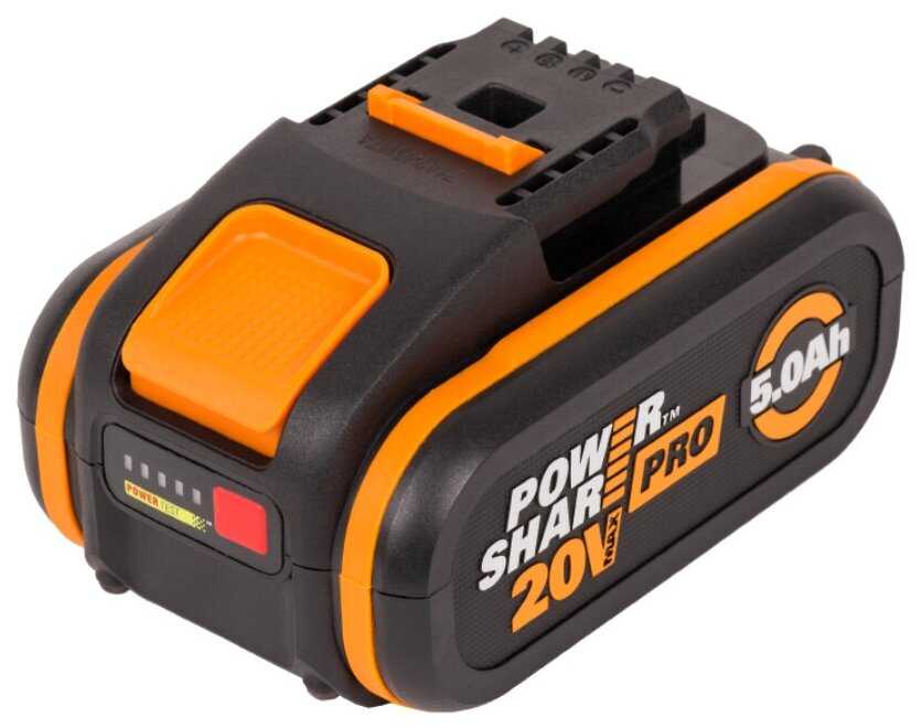 Worx WA3570 20В 5,0 Ач