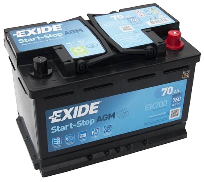 Exide Start-Stop AGM EK700