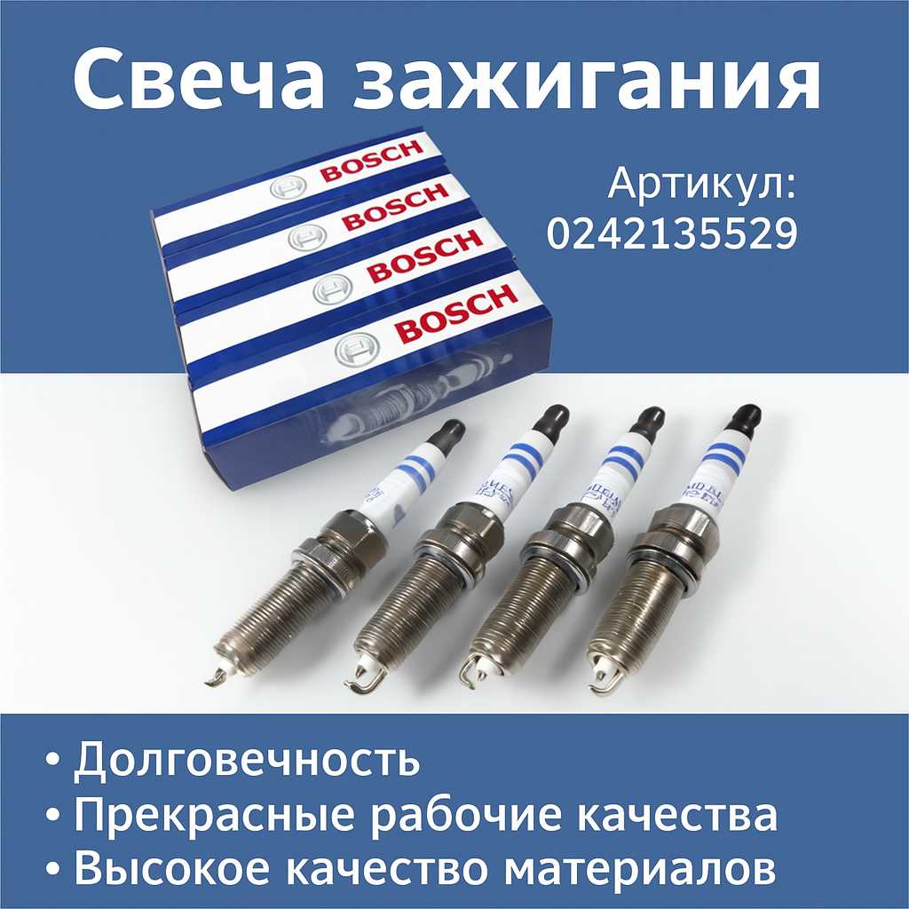 Bosch Иридиевые (0242135529)