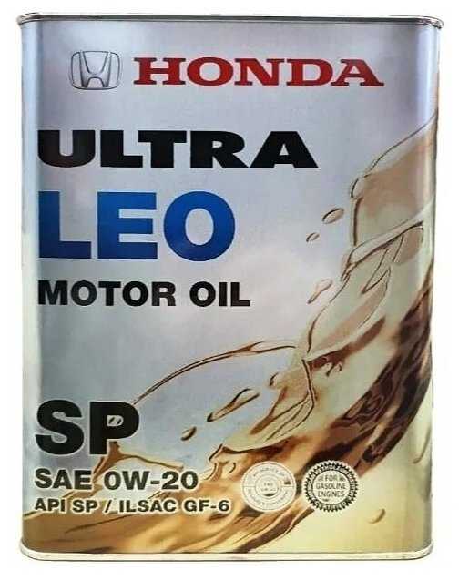 Honda Ultra LEO 0W20 SP 4 л NEW