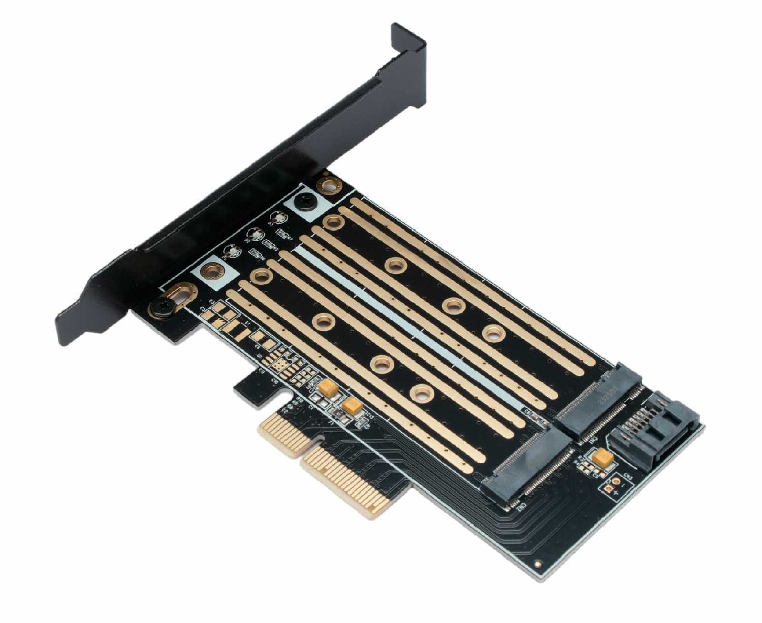 Gembird Переходник (MF-PCIE-NVME-SATA)