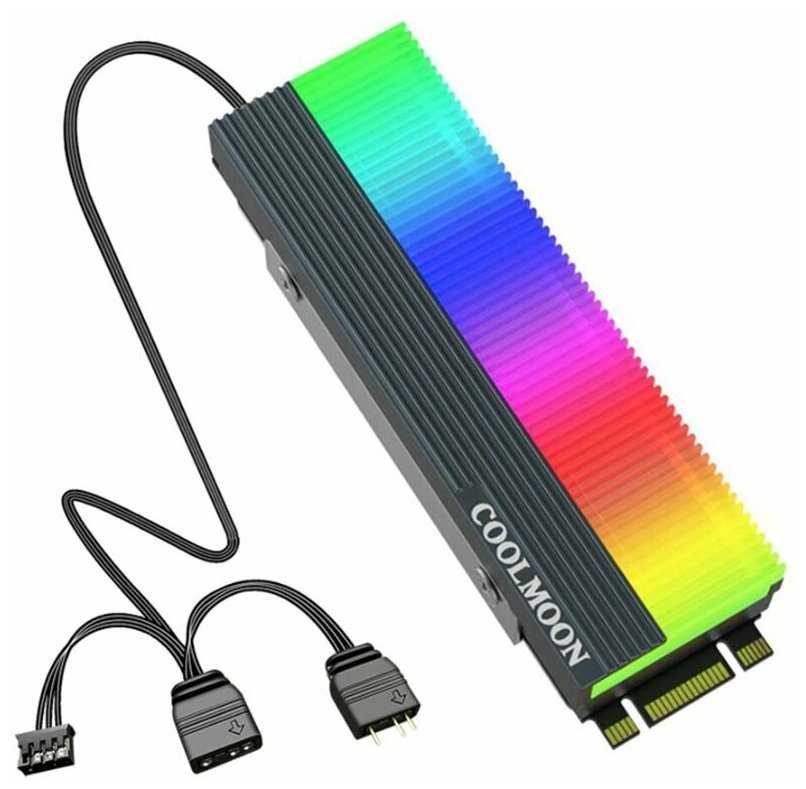 SDEV Радиатор для SSD M.2 (5V 3Pin)