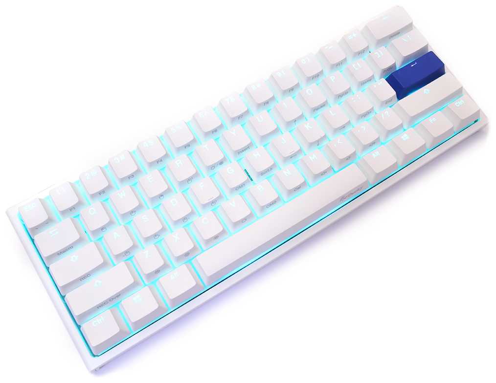 Ducky One 2 Mini RGB PURE WHITE Cherry MX Brown