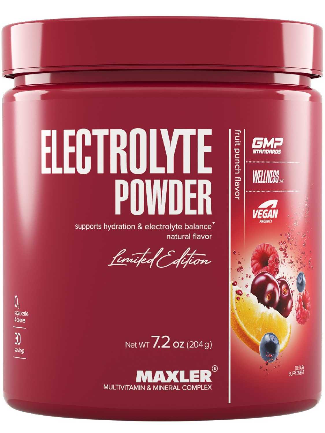 Maxler Electrolyte Powder (204 г)