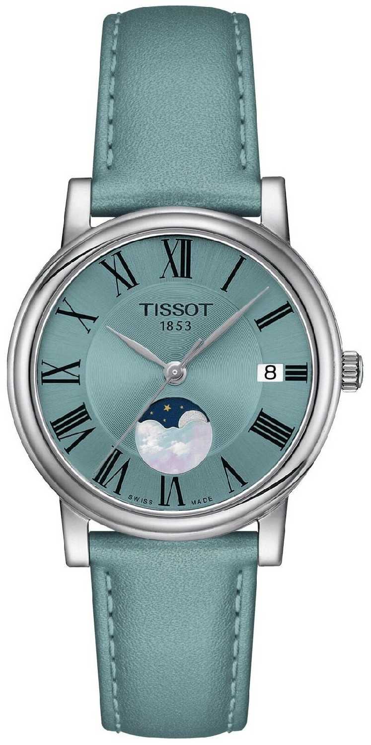 TISSOT CARSON PREMIUM LADY MOONPHASE T122.223.16.353.00