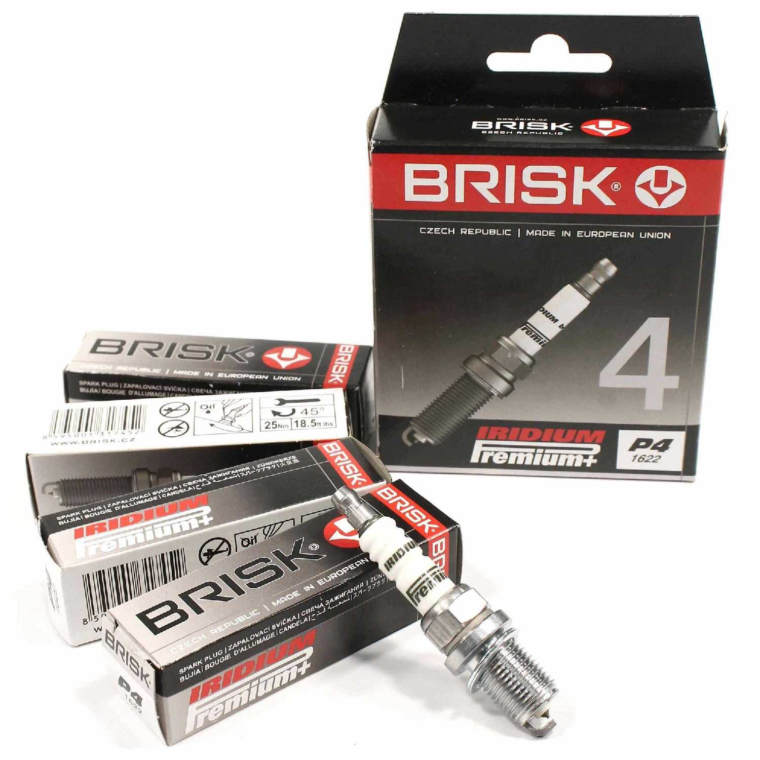 BRISK Свечи зажигания  PREMIUM P4 DR15 YIR