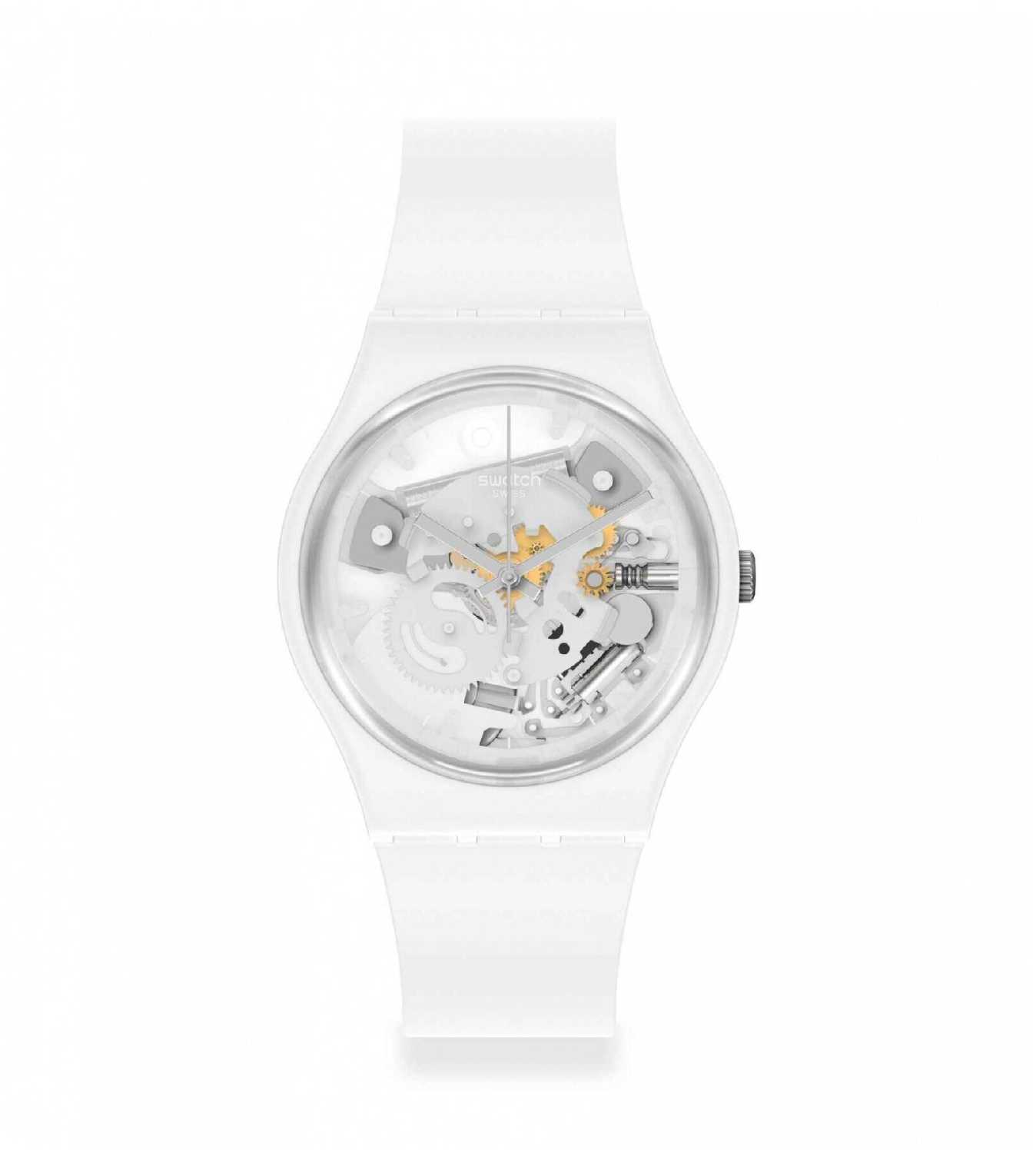 swatch SPOT TIME WHITE
