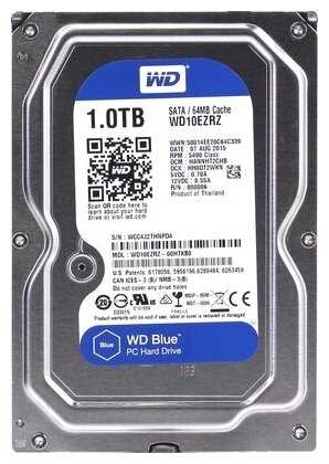 Western Digital Жесткий диск 1tb WD WD10EZRZ .