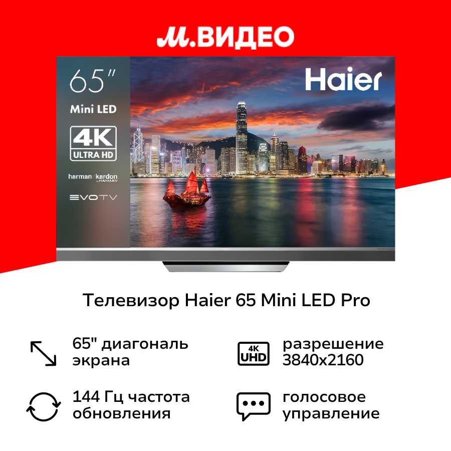 Haier 65 Mini LED Pro (DH1VWMA06RU)