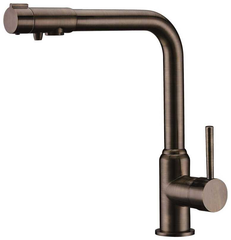 Kaiser Teka 13044-1 brass antique, рычажный