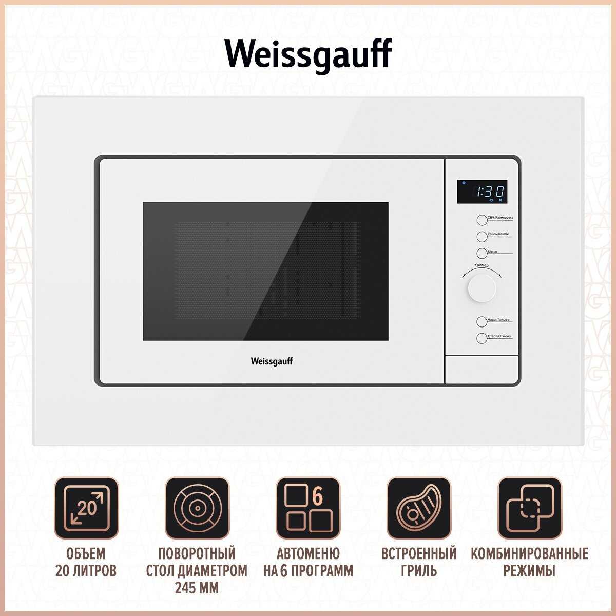 Weissgauff Grill (HMT-220 WG)