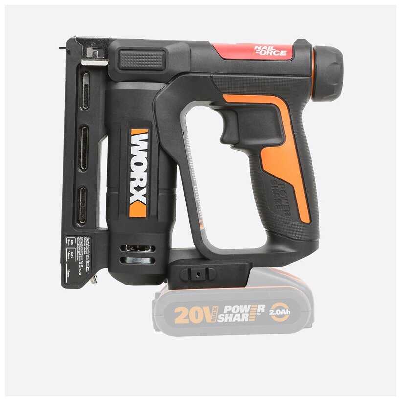 Worx WX843.9, 20В, без АКБ и ЗУ