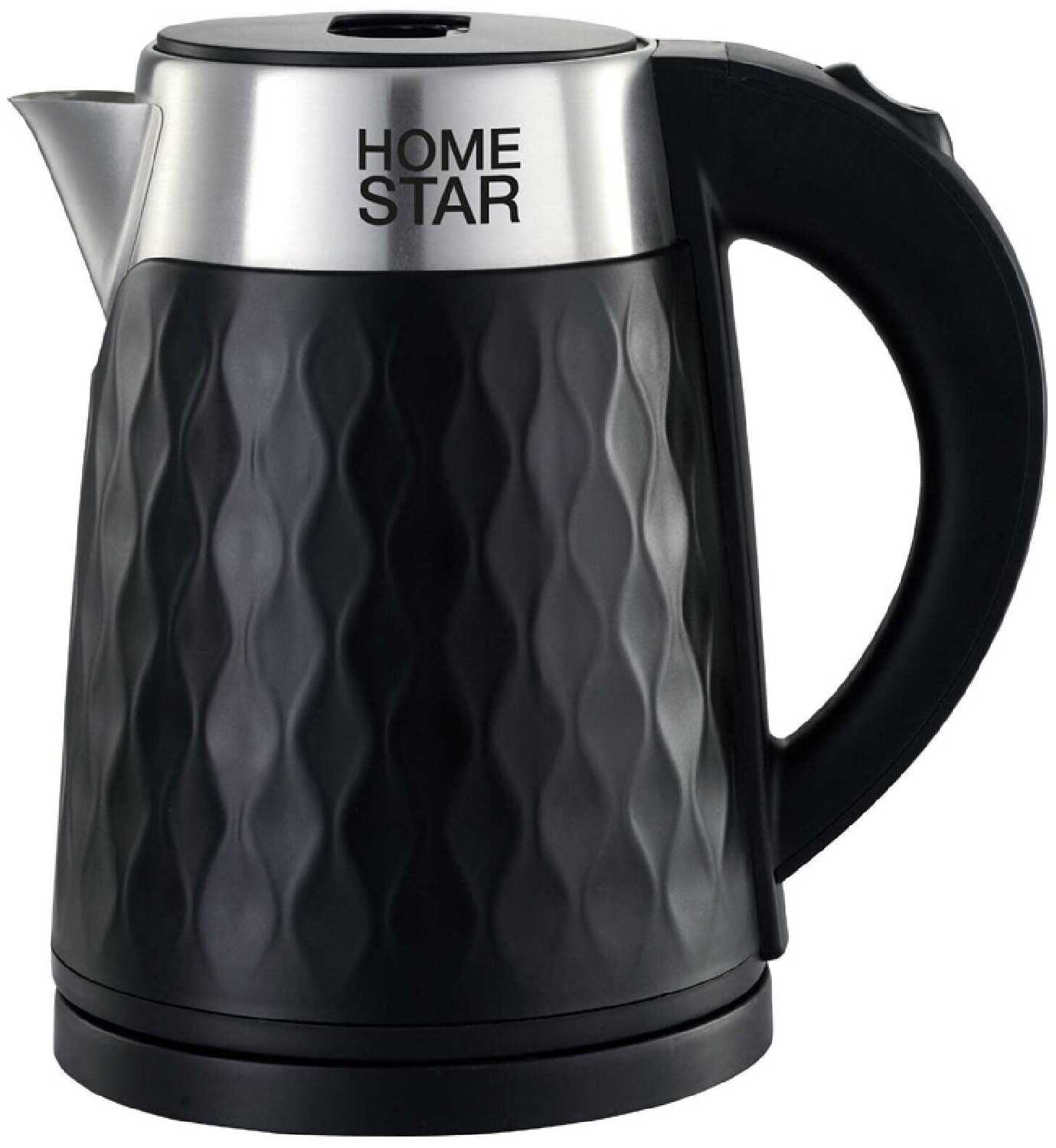 HOMESTAR Чайник HS-1021 (1,7 л) черный