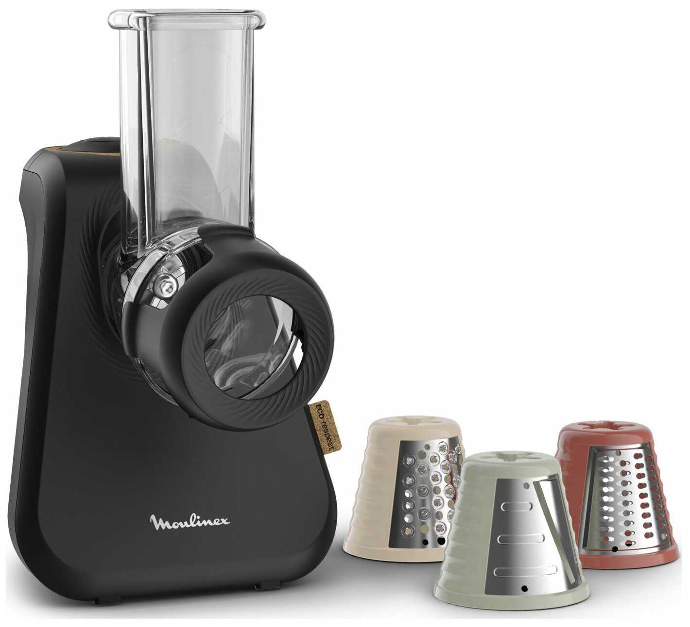Moulinex Eco Respect DJ77EN10, 200 Вт, 3 насадки