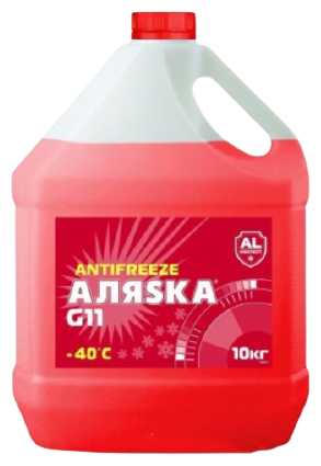 Аляsка Антифриз Аляска red G-11 10кг красн. (уп.2шт)