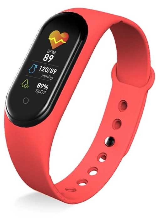 Смарт-браслет Smart Bracelet М5 red