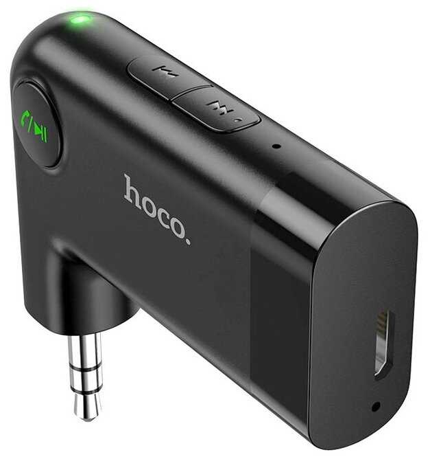 Hoco E53 AUX, hands free, Чёрный