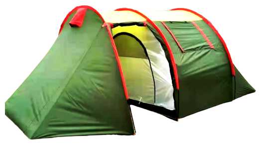 MimirOutDoor Палатка туристическая четырехместная с тамбуром 1908-3