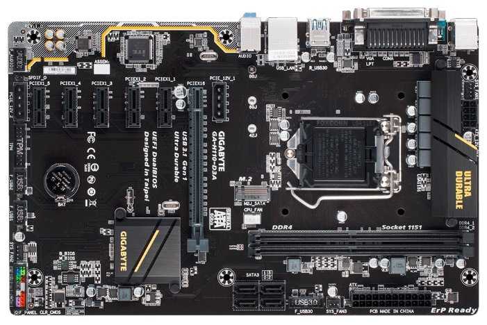 GIGABYTE GA-H110-D3A (rev. 1.0)