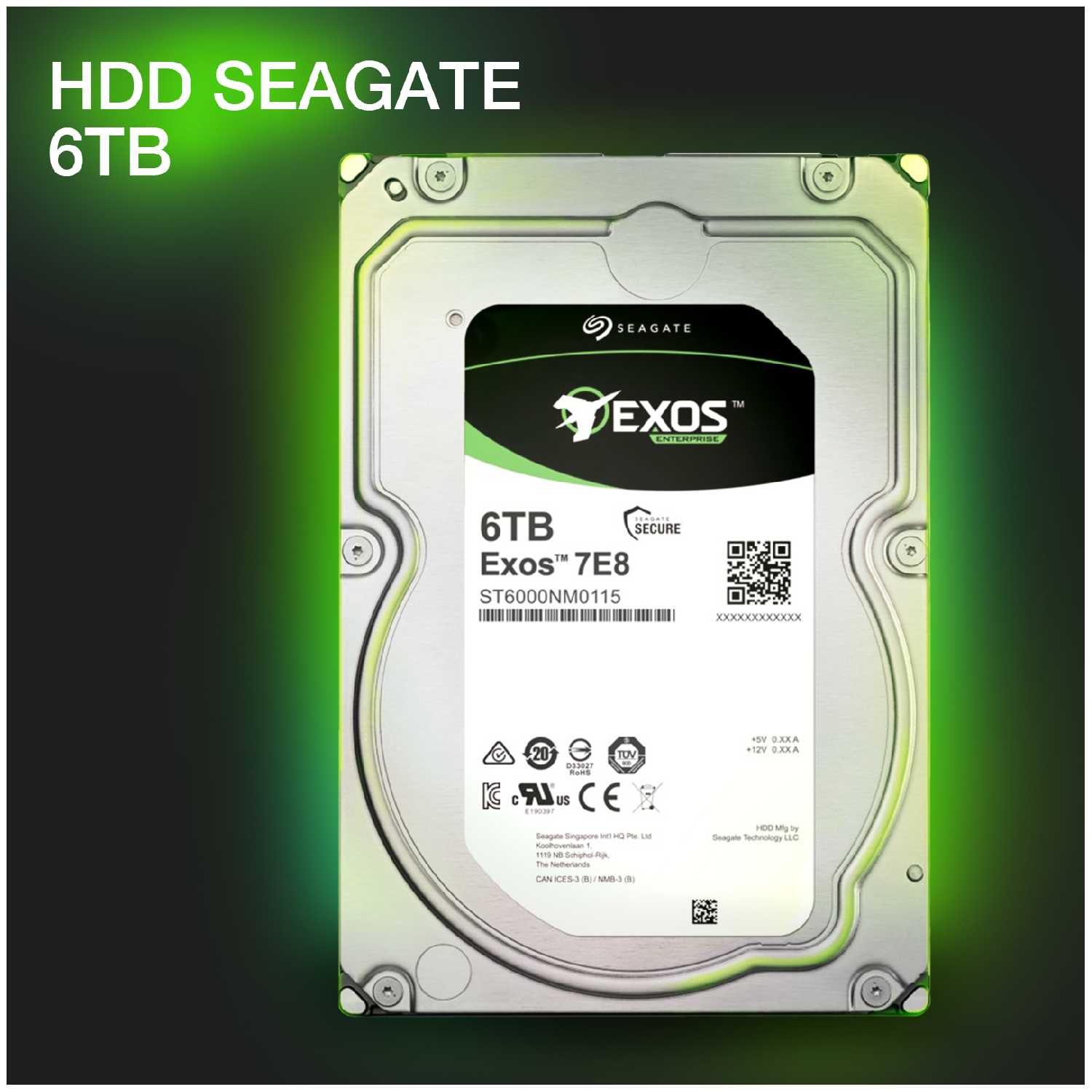 Seagate Exos 7E8 6 ТБ (ST6000NM0115)