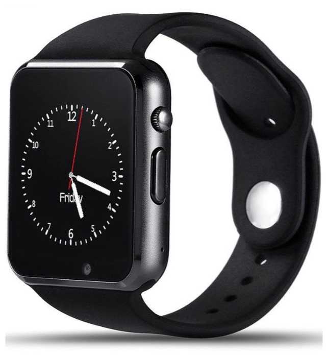 УМНЫЕ ЧАСЫ SMART WATCH GSM SIM BLACK