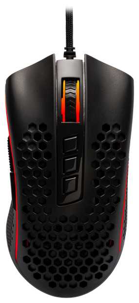 Redragon Storm Elite черный, 16000 dpi, USB, кнопки - 7