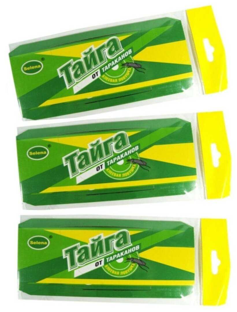 Тайга Клеевая ловушка от тараканов. 3 шт.