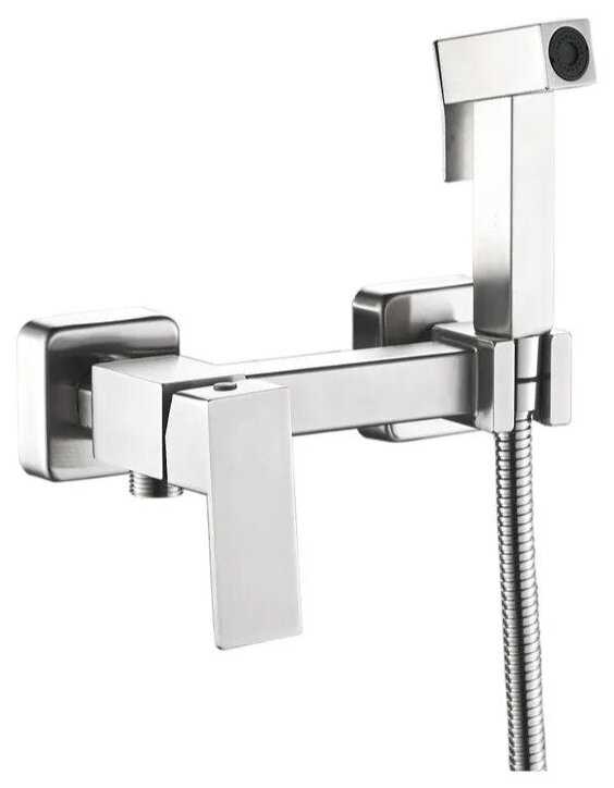 HAIBA HB5521 для биде и унитаза , нержавеющая сталь, матовый